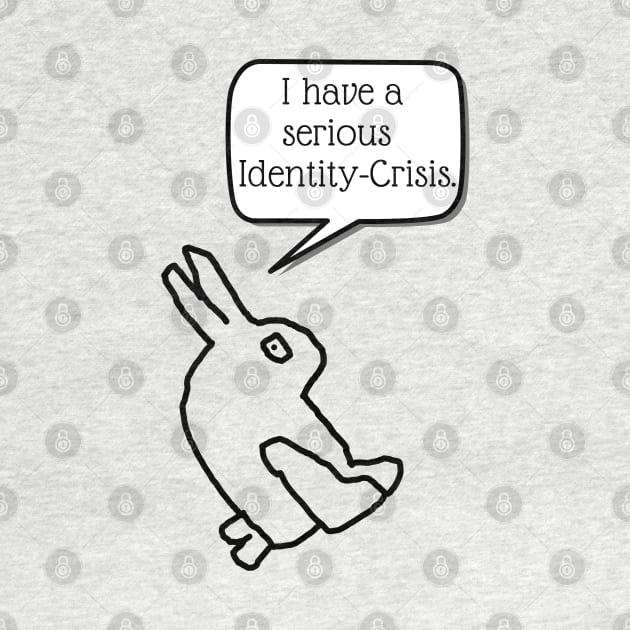 Wittgenstein Rabbit Duck Optical Illusion: I have a serious identity crisis by firstsapling@gmail.com